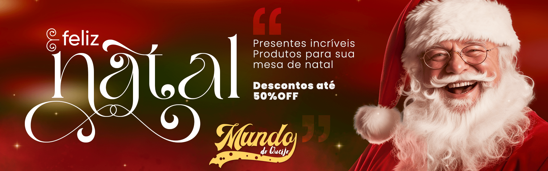 Feliz Natal - Mundo do Queijo